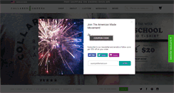 Desktop Screenshot of collaredgreens.com